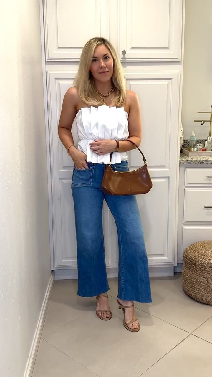 How cute is this Amazon top! 
Paige jeans

#LTKdayinmylife #LTKootd #LTKSeasonal