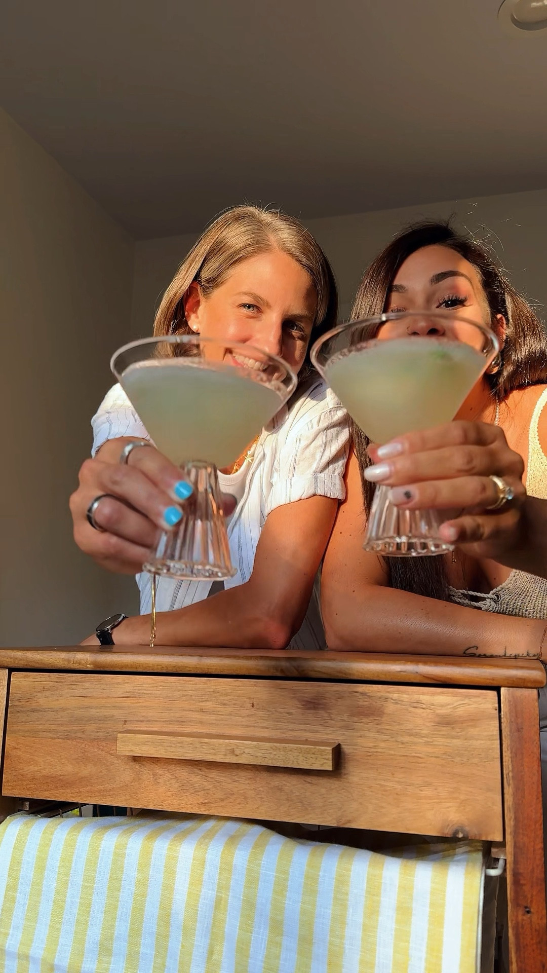 Cute feminine martini cocktail glasses / Milan glassware / Italian glassware

#LTKHome #LTKParties #LTKFindsUnder50