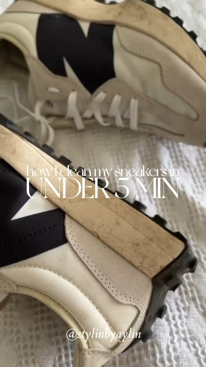 How I clean my sneakers in under 5 min #StylinbyAylin #Aylin

#LTKfindsunder100 #LTKstyletip #LTKSeasonal
