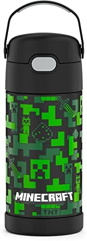 Amazon.com: THERMOS FUNTAINER 12 Ounce Stainless Steel Vacuum Insulated Kids Straw Bottle, Blue: ... | Amazon (US)