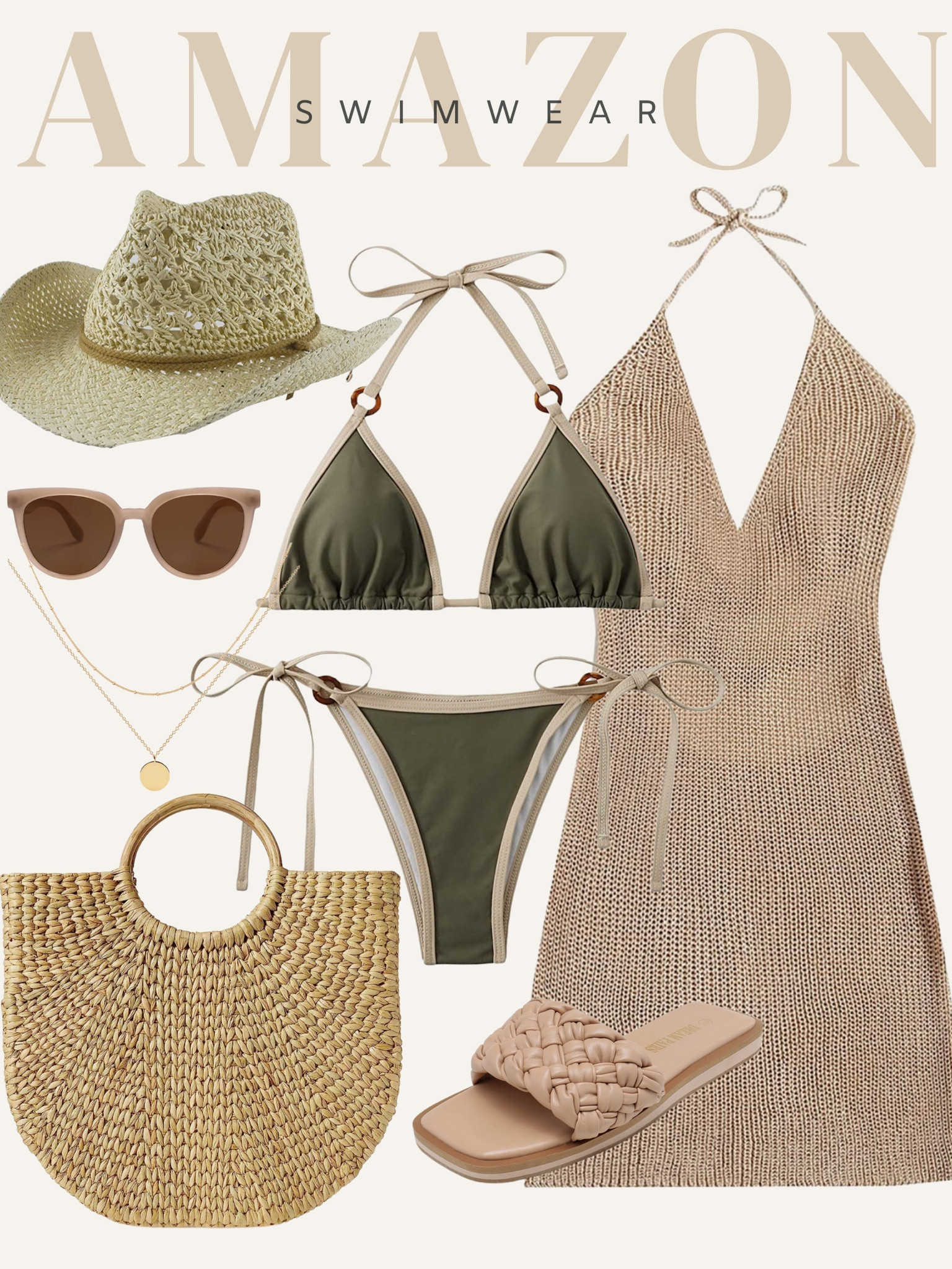 Amazon Swimwear
Amazon Swimsuit Coverup
Amazon vacation outfits
Affordable swimwear for women
Amazon swim cover-up
Women’s bikini
Crochet cover up
Mule sandals 
Womens beach hat
Beach outfit for women
Beach vacation outfits  

#LTKswim #LTKxNSale #LTKFind