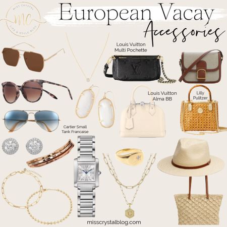 Accessories and bags I wore while in Europe. 

#LTKtravel #LTKeurope #LTKitbag