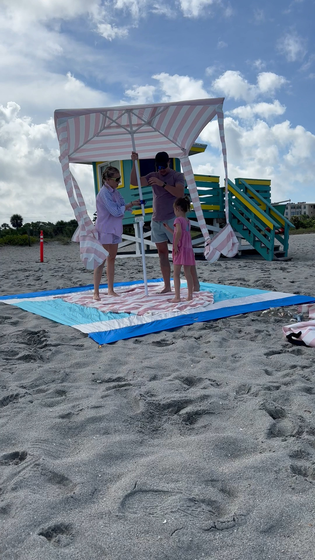 Our beach set up as a family of 6 

#LTKFamily #LTKTravel #LTKSeasonal