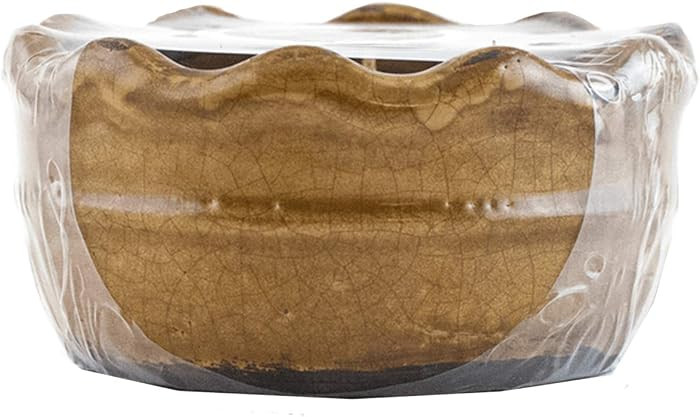 Swan Creek 17 Ounce 50+ Hour "Roasted Espresso" Ruffled Bowl Soy Wax Candle | Amazon (US)