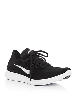 Nike Women's Free Rn Flyknit Lace Up Sneakers | Bloomingdale's (US)
