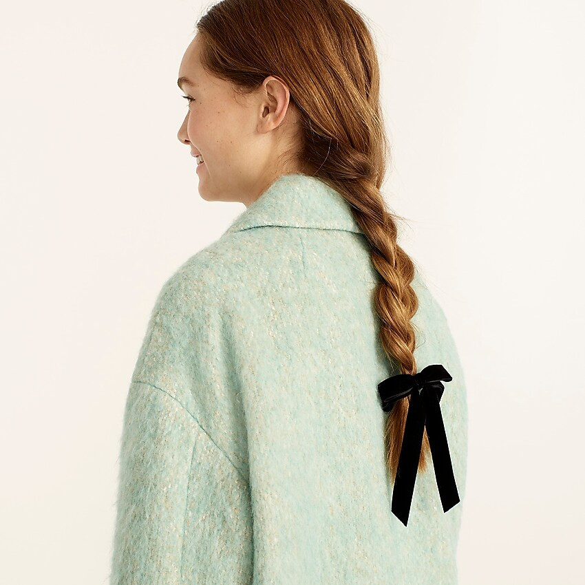 Velvet hair tie | J. Crew US