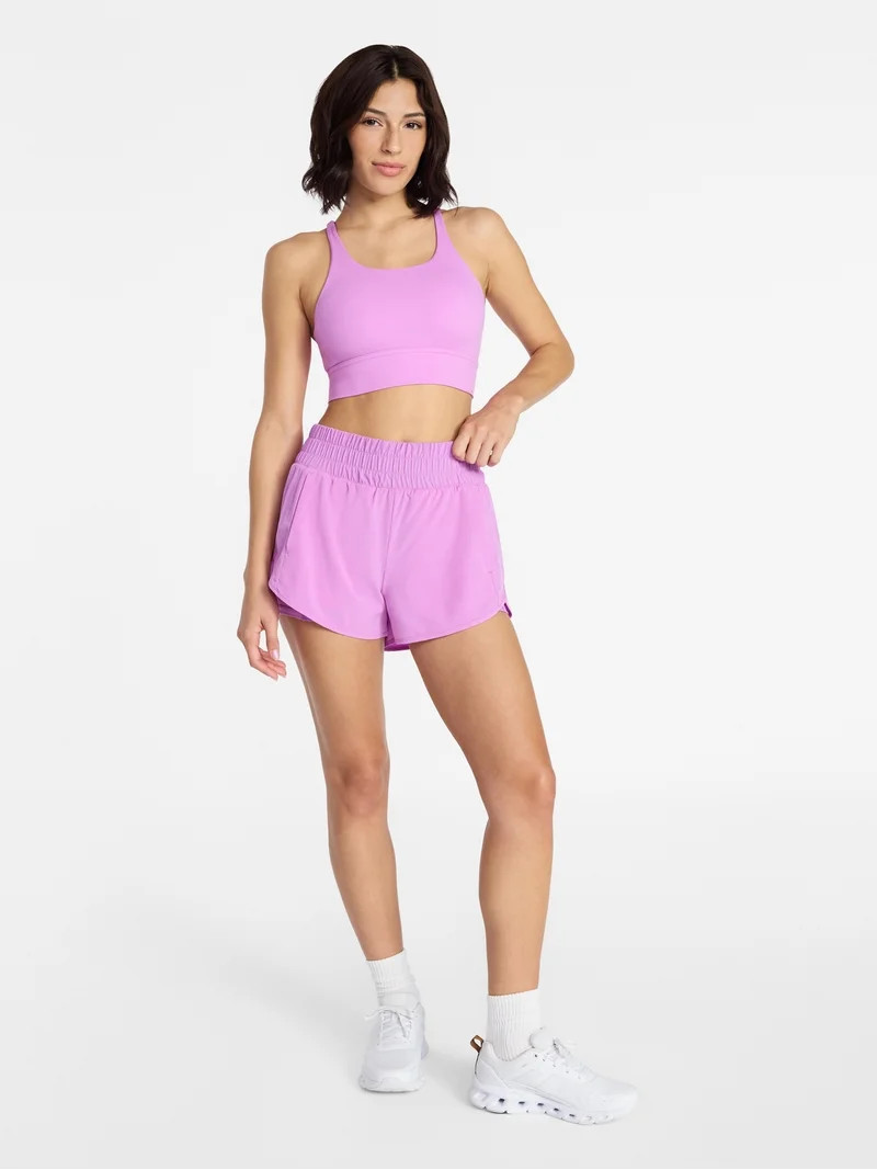 Avia Women’s Strappy Longline Bra, Sizes XS-XXXL | Walmart (US)