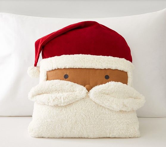 Santa Pillow | Pottery Barn Kids