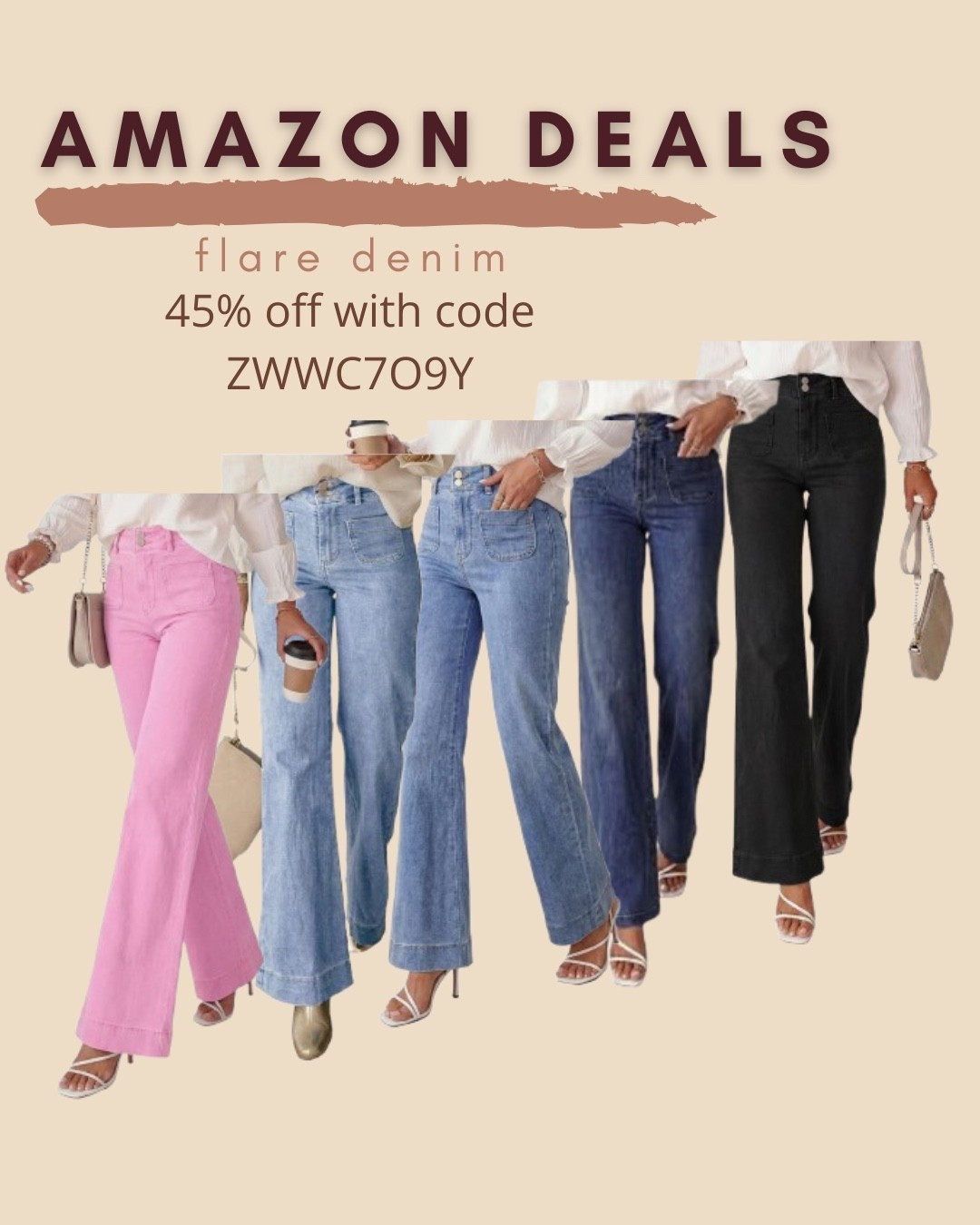 $22 ends 7/20

Amazon fashion
Amazon deals
Flare jeans

#LTKSaleAlert