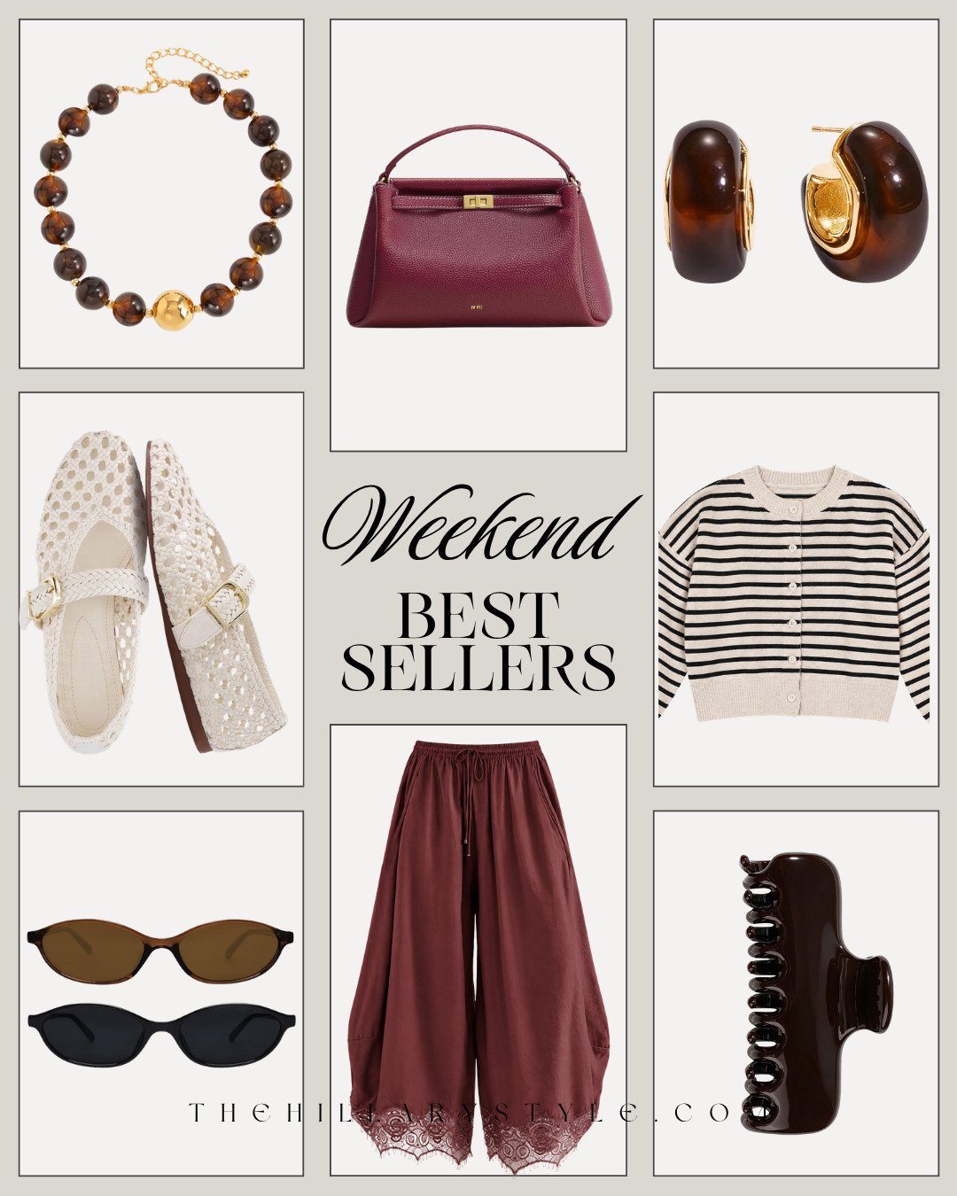 TOP FASHION FINDS -- weekend edition...from chic accessories to comfy shoes, these pieces will keep you stylish all season long. 🌟 #WeekendBestSellers #AmazonFinds #DailyStyle #AffordableLuxury #TheHillaryStyle #HillaryStyleFinds 

 #LTKgrwm #LTKSeasonal #LTKOver40