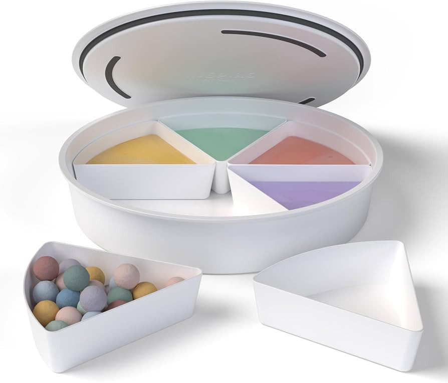 Sensory Bin with Lid - Round Sensory Bins With Lids and Storage Inserts | Amazon (US)