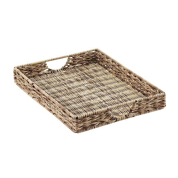Ashcraft Serving Tray with Handles | The Container Store