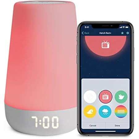 Hatch Baby Rest Sound Machine, Night Light and Time-to-Rise | Amazon (US)