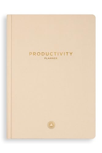 Intelligent Change - 3-Month Productivity Planner, Productivity Tools for Time-Management and Mindfulness, Daily To-Do List, A5 Undated Quarterly Planner, Beige (Beige) | Amazon (US)