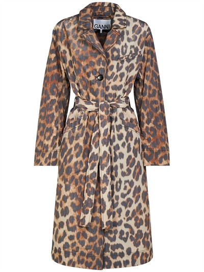 Leopard print tech coat | Luisaviaroma