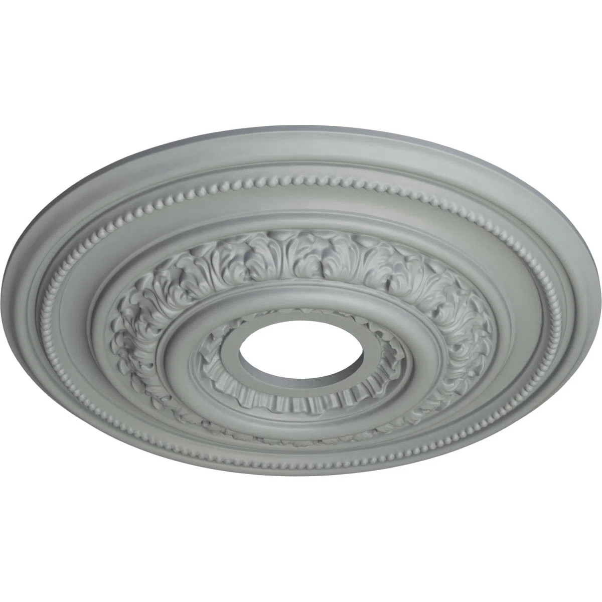 Endurathane Orleans Ceiling Medallion, 17 5/8"OD X 3 5/8"ID X 1 7/8"P (Fits Canopies up to 4 5/8"... | Wayfair North America