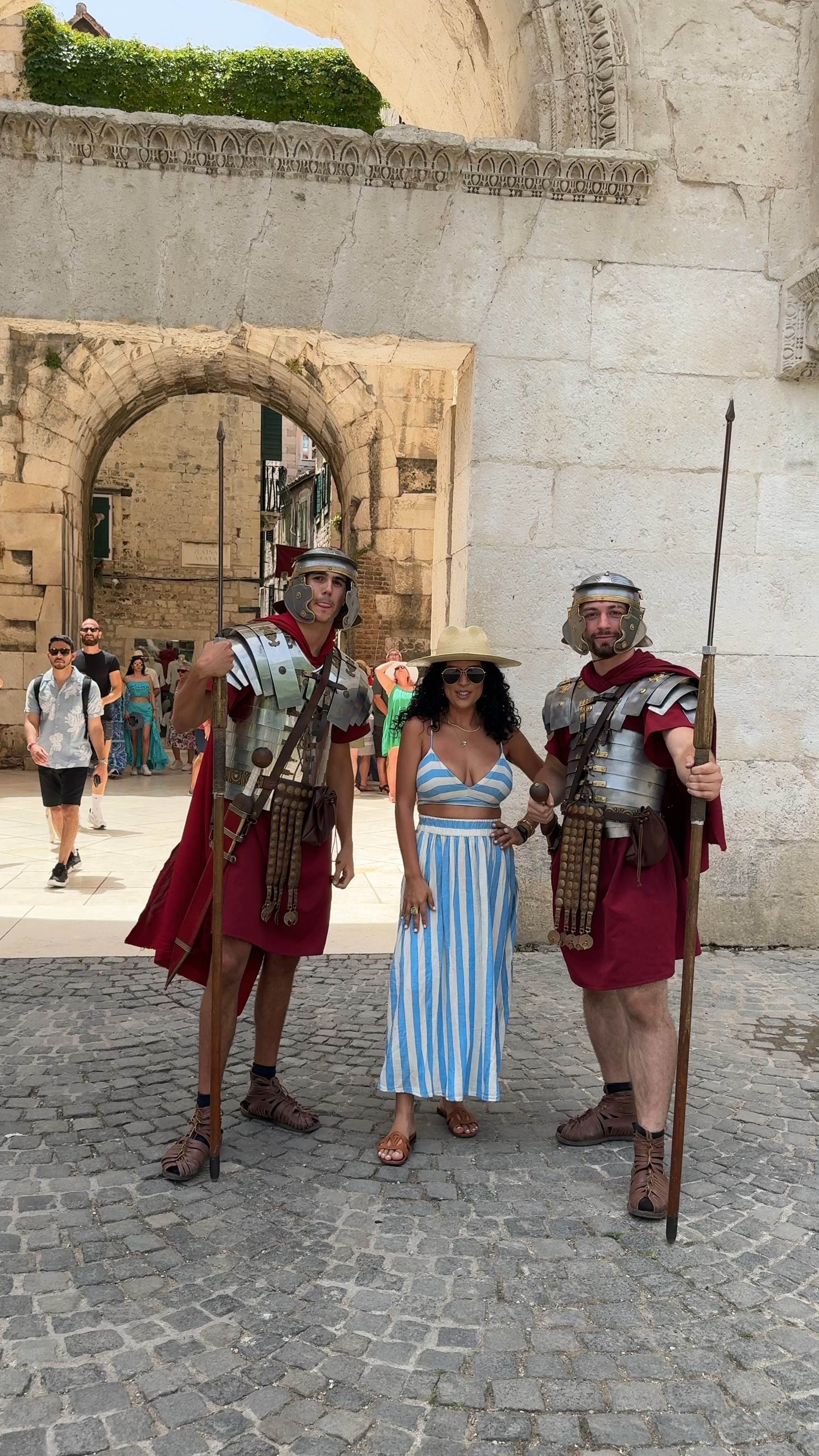 This super cute skirt set from @target was perfection for our visit in Croatia! #travel #vacation #sandals #traveloutfit #summer 

#LTKVideo #LTKSeasonal #LTKSummerSales