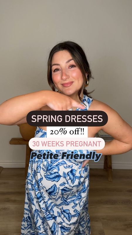 Spring dresses!🌸 baby shower dresses

Gorgeous halter neck dress! Available in 38 colors!! 20% off with Promo code: YOXF9BY4

Off the shoulder maxi dress! Available in 6 colors! Use Promo code: 49HI2NMR for 20% off

The prettiest smocked floral dress!! Available in 4 colors! Use Promo code: 3HQZHSPX and this one ALSO has a limited time 20% off coupon that you can also add!

#LTKbump #LTKfindsunder50 #LTKbaby