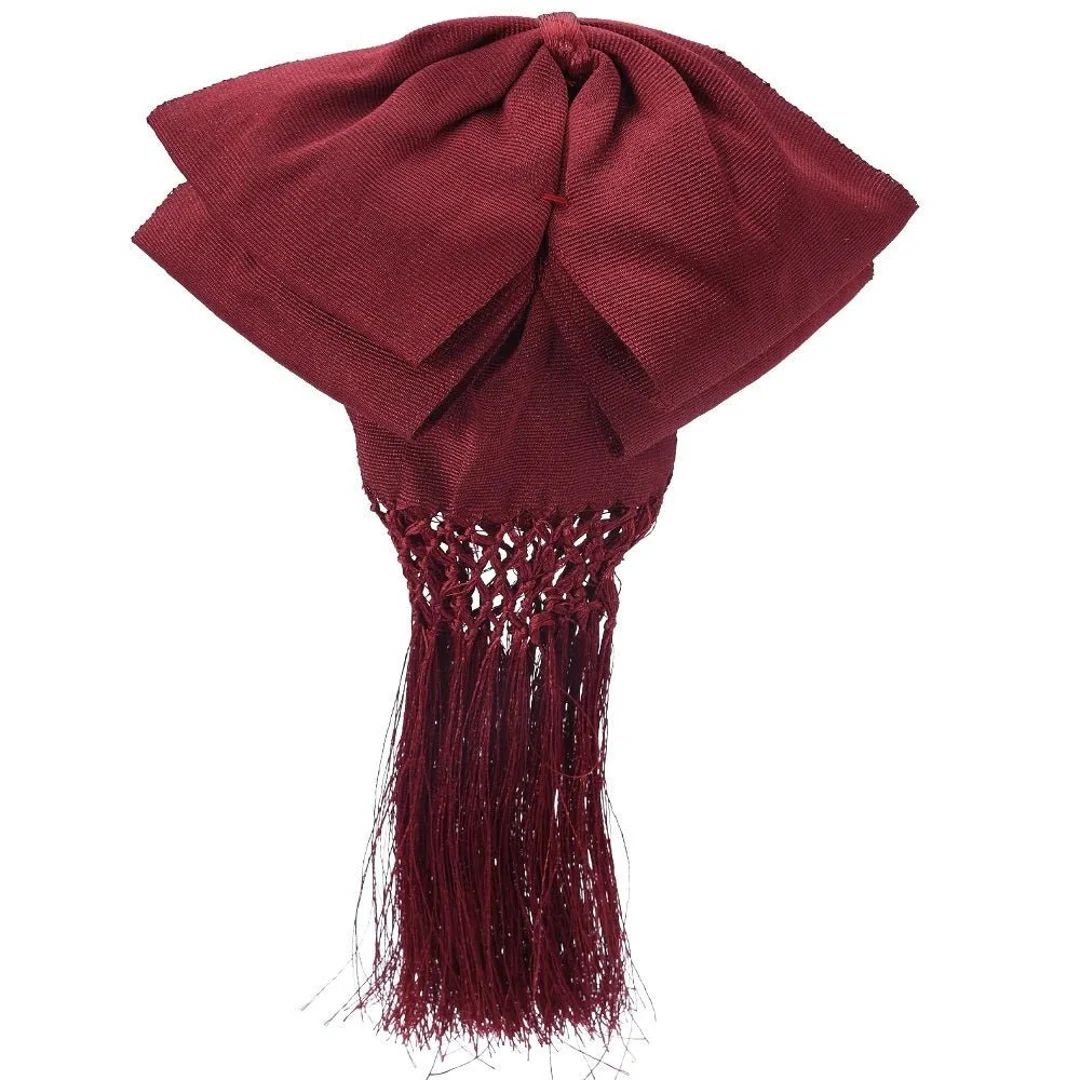 Charro Bow Tie bowtie Solid Wine Color - Etsy | Etsy (US)