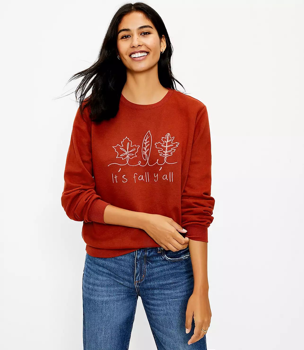 It's Fall Y'all Sweatshirt | LOFT