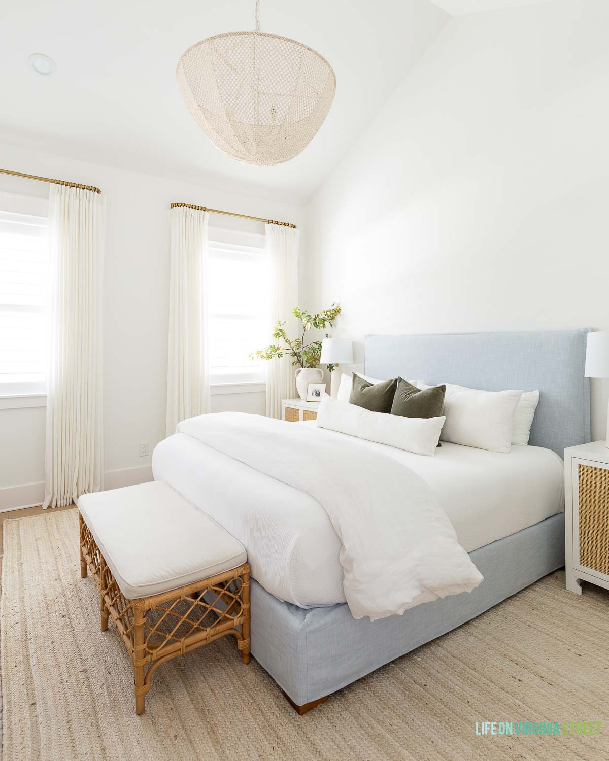 Fall coastal bedroom // Modern coastal home // Florida coastal home  

 #LTKSeasonal #LTKHome #LTKStyleTip