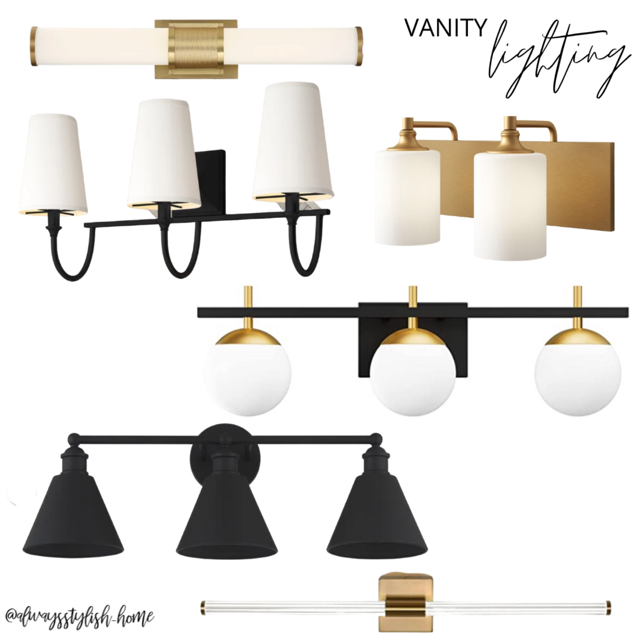 Bathroom vanity lighting, sconce lighting, mirror lighting, 

#LTKhome