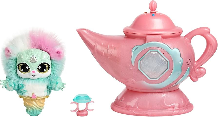 Magic Mixies Magic Genie Lamp with Interactive 8 inch Plush Toy and 60+ Sounds and Reactions | Am... | Amazon (US)