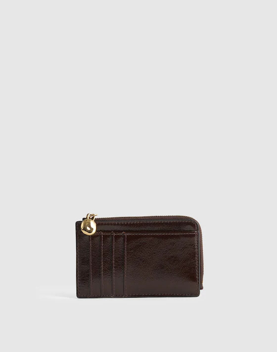 The Essential Zip Card Case Wallet | Madewell