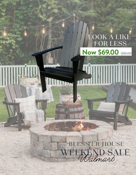 Can’t beat $69 per Adirondack chair!! We love ours! 

Walmart 

#LTKsalealert #LTKSeasonal