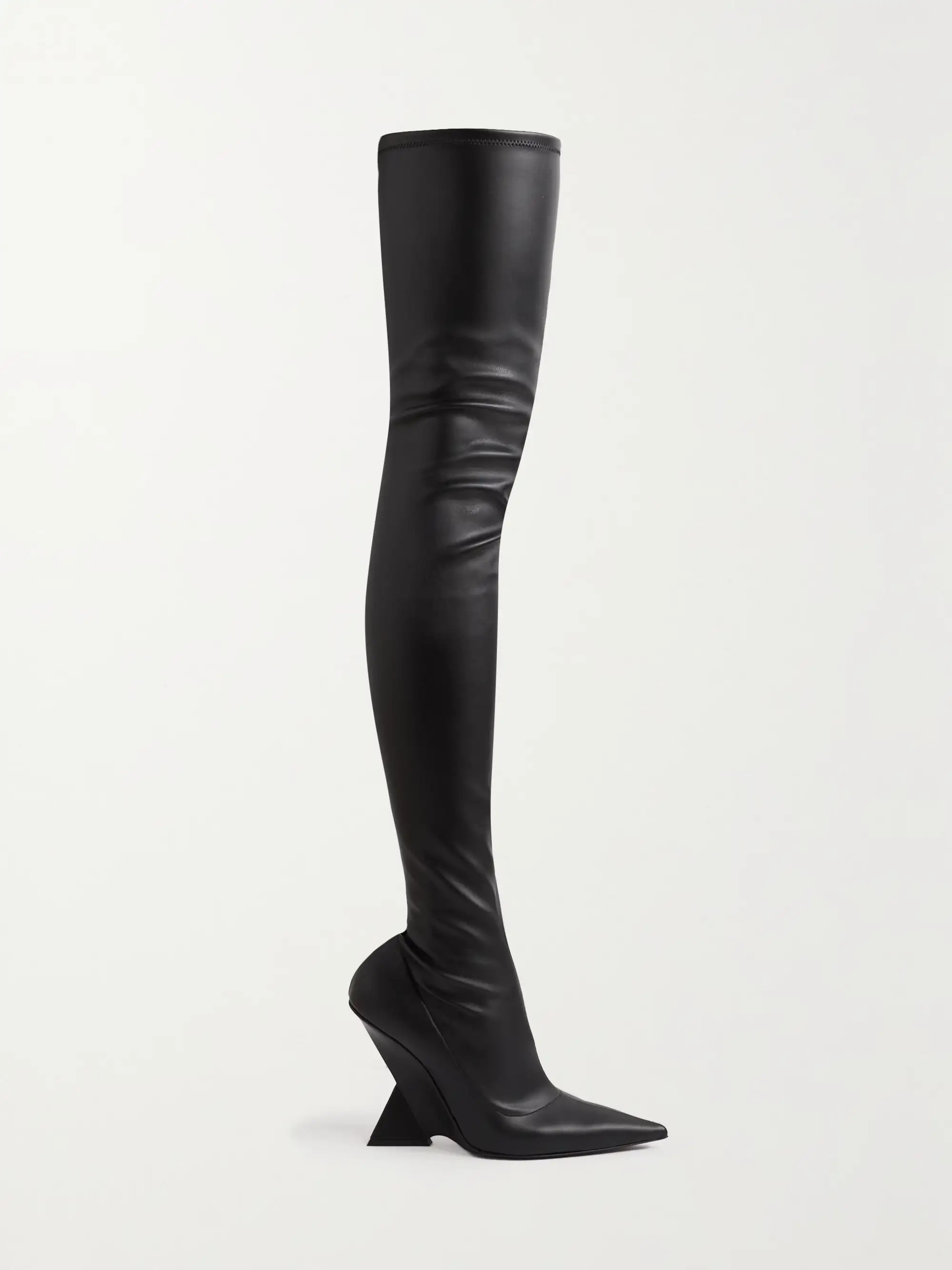 Cheope faux stretch-leather over-the-knee boots | NET-A-PORTER (US)