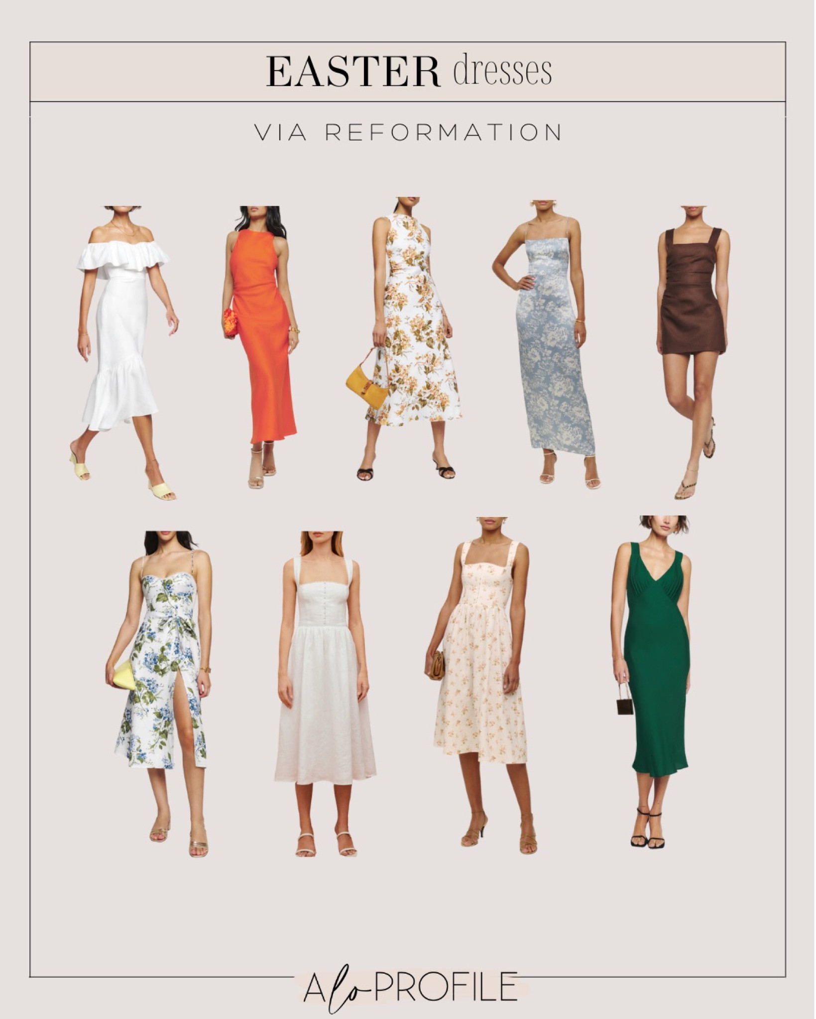 Easter dresses // spring dresses, Easter outfits, Easter dresses, sunday dresses, Sunday best, vacation, vacation outfits, brunch dresses, brunch outfit 