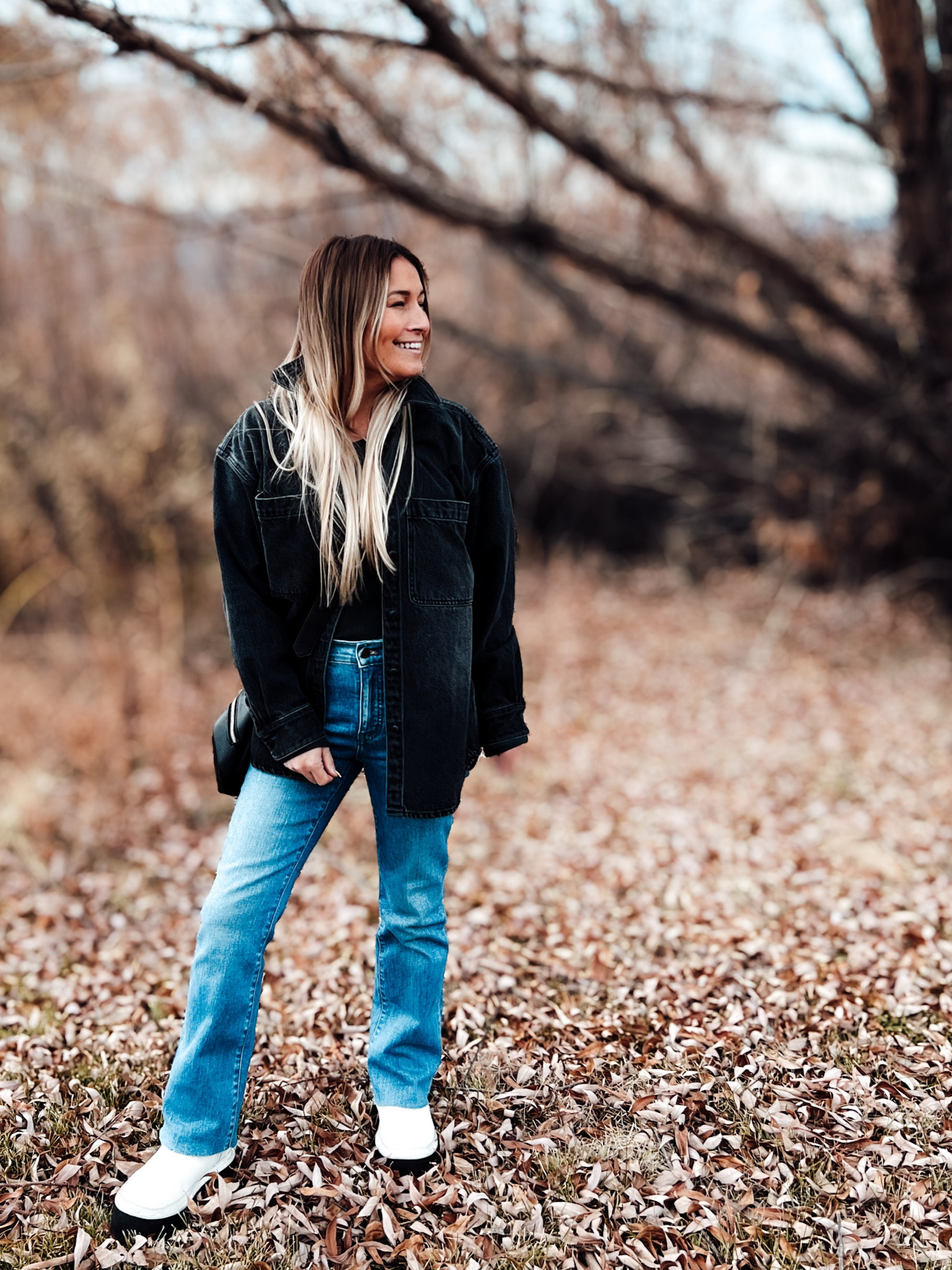 (Save for upcoming sale) Denim jeans, black denim jacket, Uggs … casual look, thanksgiving outfit, fall outfit, Madewell sale Sale 

Jeans - size 25
Jacket - size XS

#LTKHolidaySale #LTKHoliday #LTKsalealert