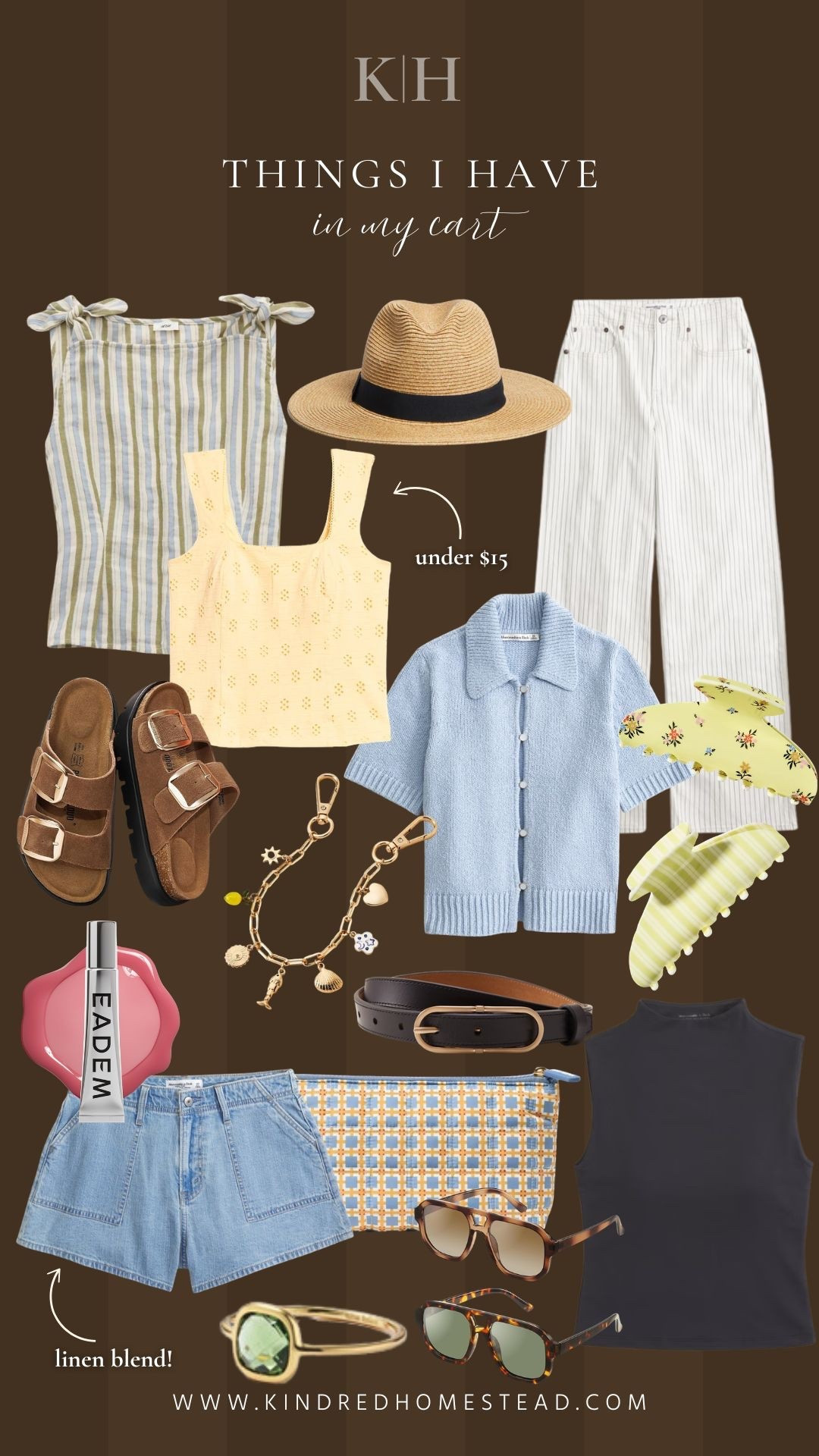 Currently in my cart 🛒✨

A little mix of style + beauty finds I’ve been eyeing lately—pieces that feel effortless, elevated, and easy to wear into everyday life. Think soft layers, go-to staples, and a few beauty favorites that make getting ready feel simple but special.

Saving these for now… but not sure how much longer I’ll have the self-control 🤍

Everything linked on my LTK ✨

#LTKBeauty