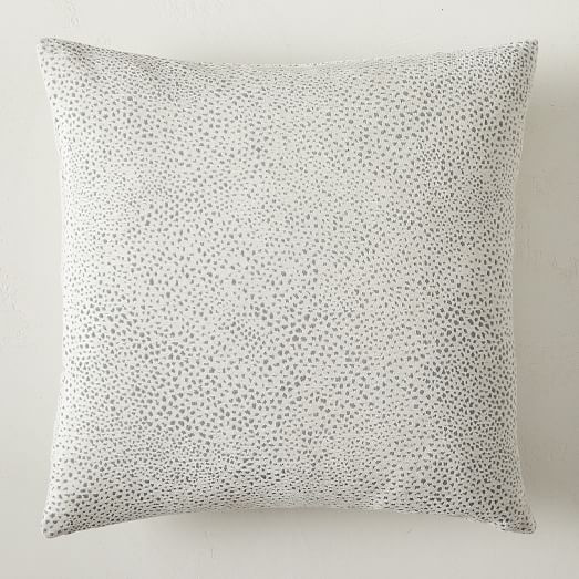 Dotted Chenille Jacquard Pillow Cover | West Elm (US)