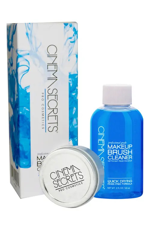 Cinema Secrets Professional Makeup Brush Cleaner Starter Kit in Vanilla at Nordstrom, Size 8 Oz | Nordstrom