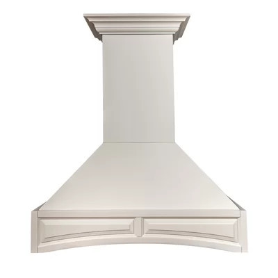 ZLINE 30 In. Convertible Vent Wooden Wall Mount Range Hood | Wayfair North America