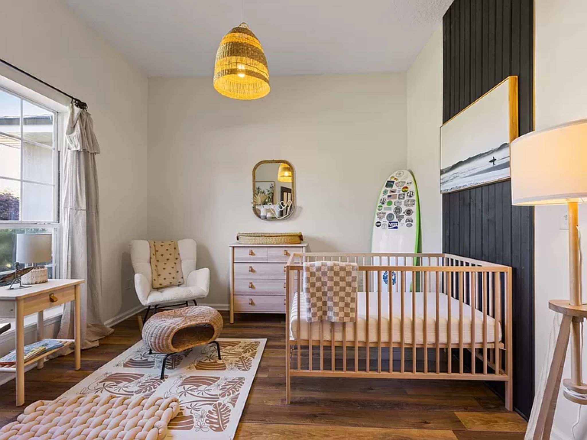 Surfer themed nursery! 🏄‍♂️

#LTKFindsUnder100 #LTKBaby #LTKHome