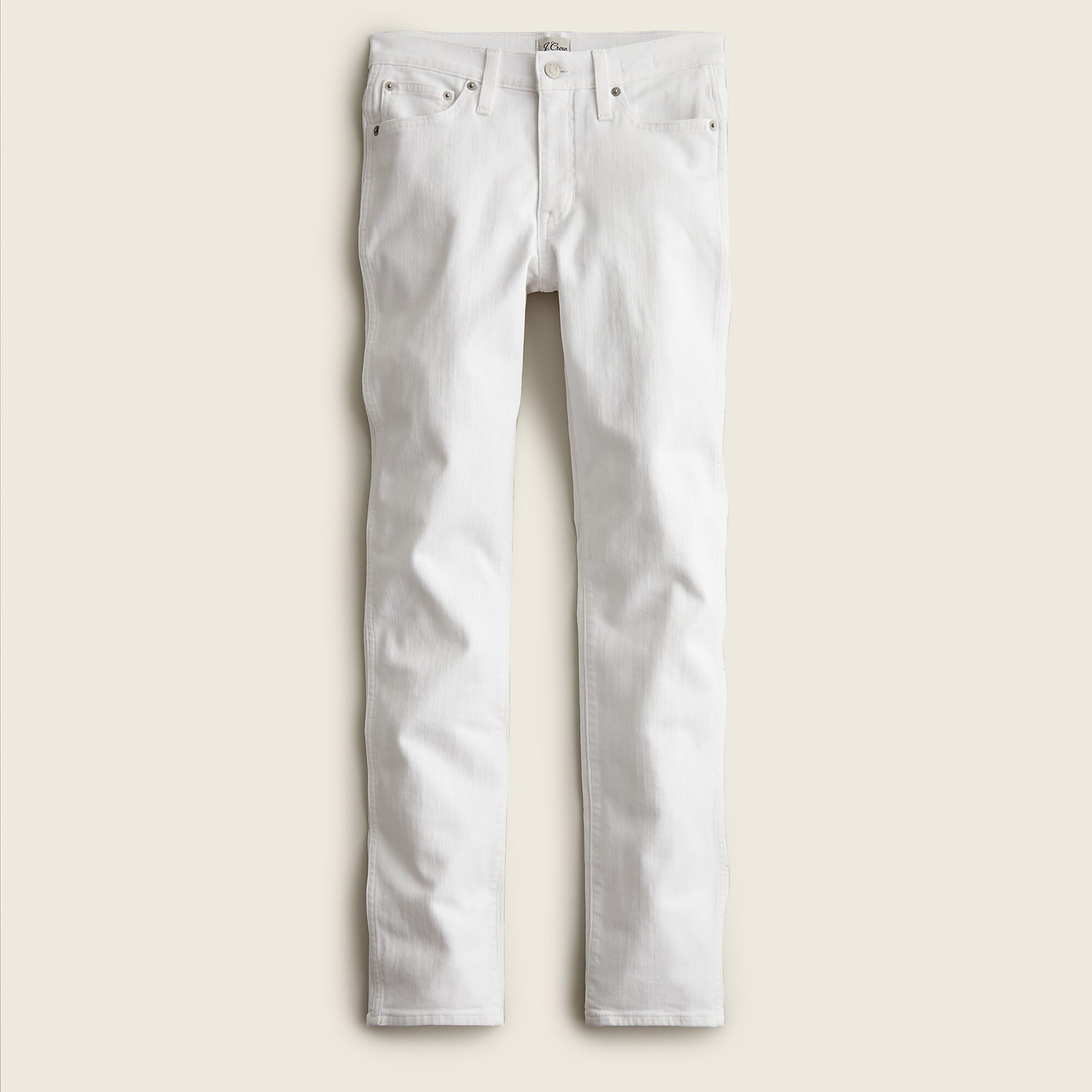 9" vintage straight jean in white | J. Crew US