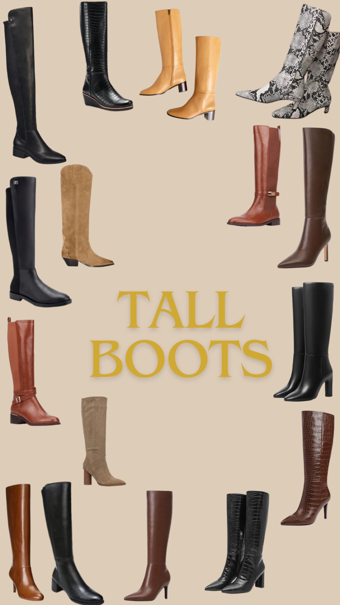 Tall boots are a fall and winter staple. Looking for a new pair? These are perfect for the pumpkin patch or night out.

#LTKStyleTip #LTKSeasonal #LTKShoeCrush