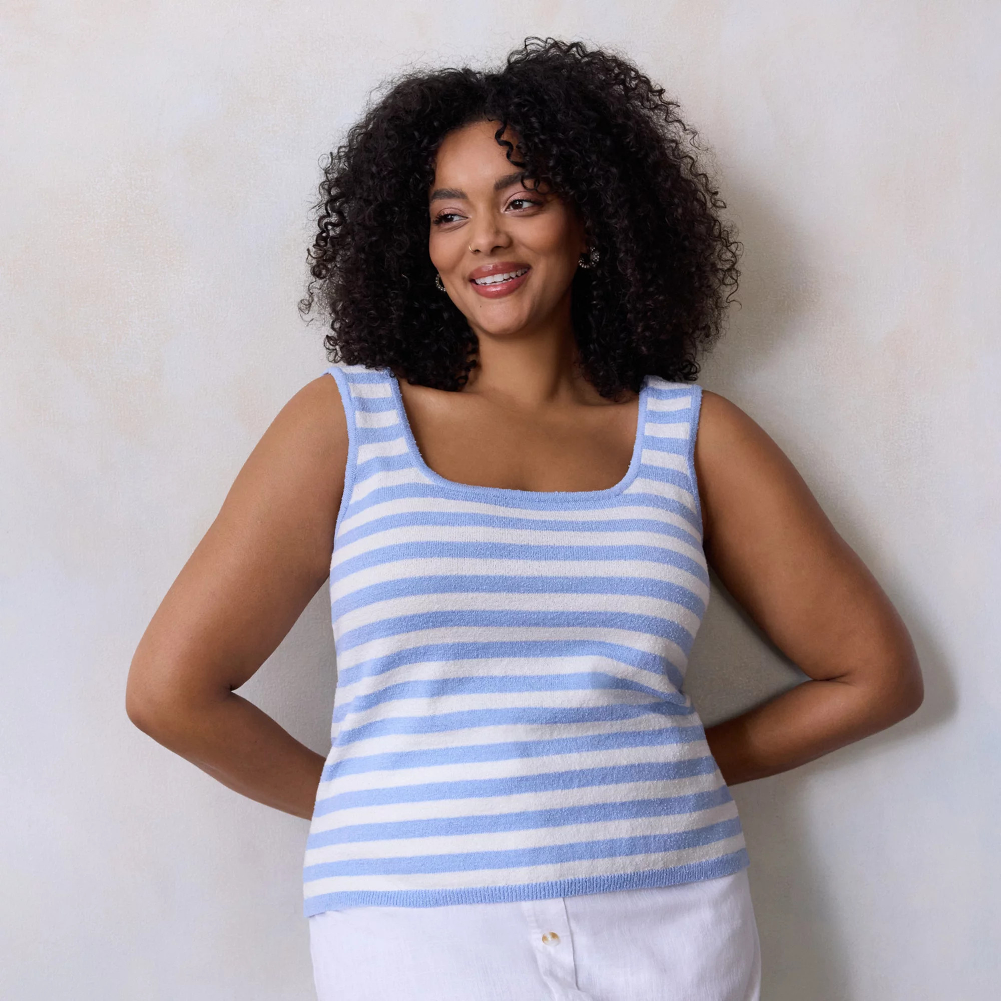 Plus Size LC Lauren Conrad Charm Sweater Tank Top | Kohl's