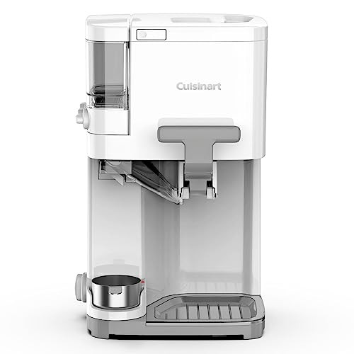 Cuisinart Soft Serve Ice Cream Machine- Mix It In Ice Cream Maker for Frozen Yogurt, Sorbet, Gelato, Drinks 1.5 Quart, White, ICE-48 | Amazon (US)