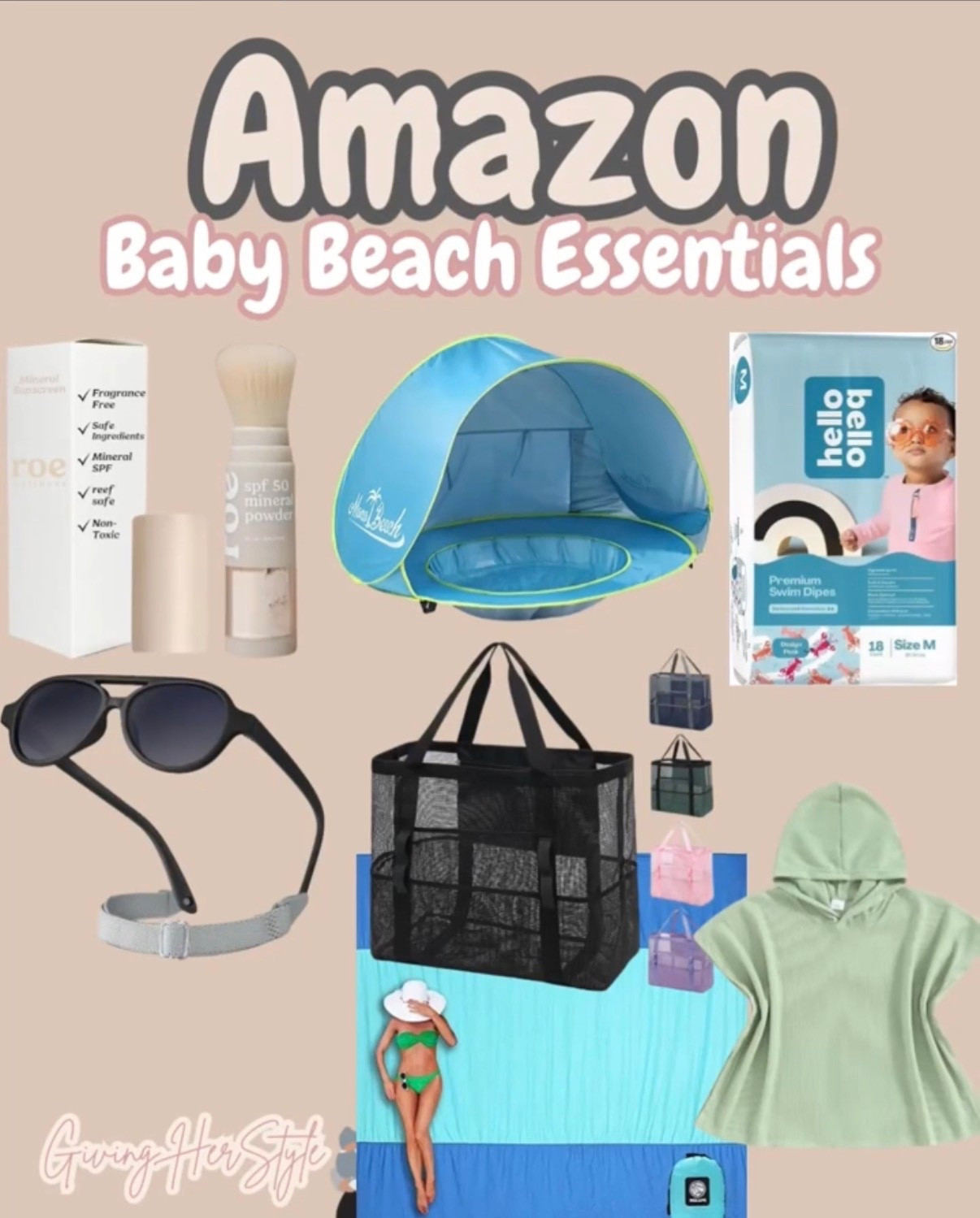 Beach essentials for the family from amazon! 

Amazon finds, baby, Amazon baby, traveling with a baby, beach with a baby, beach trip, summer, summer vacation, family travel, baby beach essentials, toddler beach essentials, kids beach essentials, boys swimwear, girls swimwear, rash guard swimsuit, resort, cruisee

#LTKBaby #LTKTravel #LTKKids