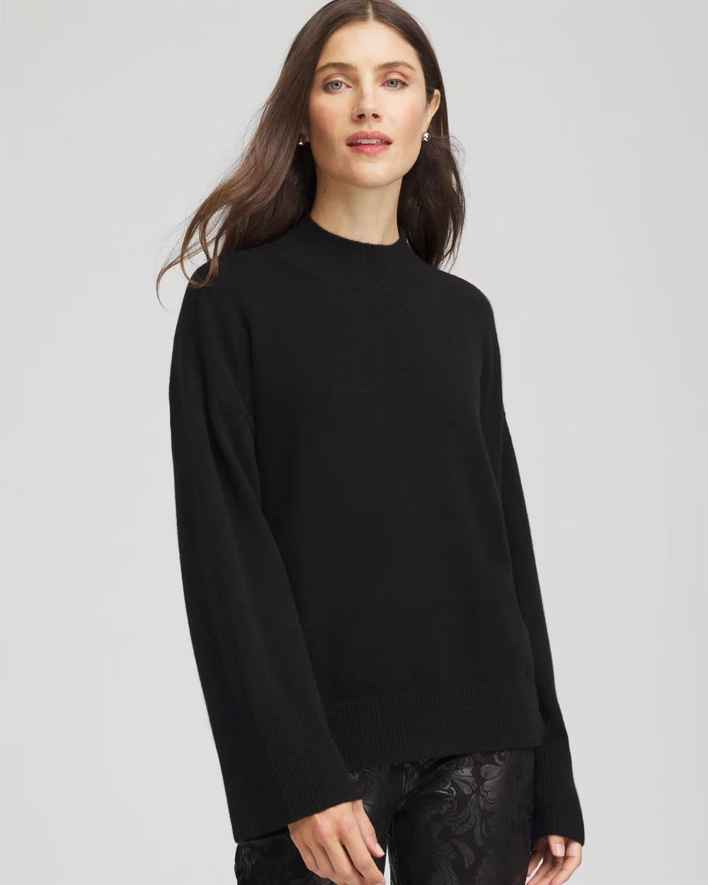 Cashmere Mockneck Sweater | Chico's