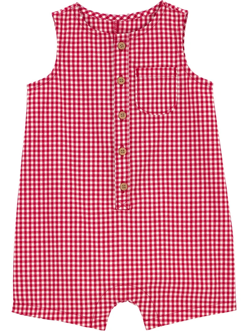 Carter's Child of Mine Baby Boy Romper, Sizes 0/3-24 Months | Walmart (US)