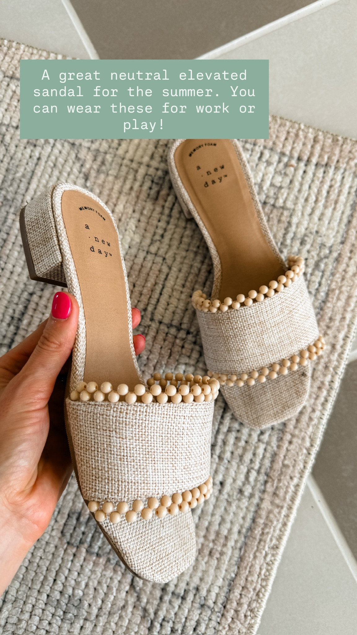 Love this elevated neutral sandal for the summer! It’s currently on sale this weekend!

Loverly Grey, Target sale, Memorial Day sale, summer heel, summer sandals 

#LTKSeasonal #LTKSaleAlert