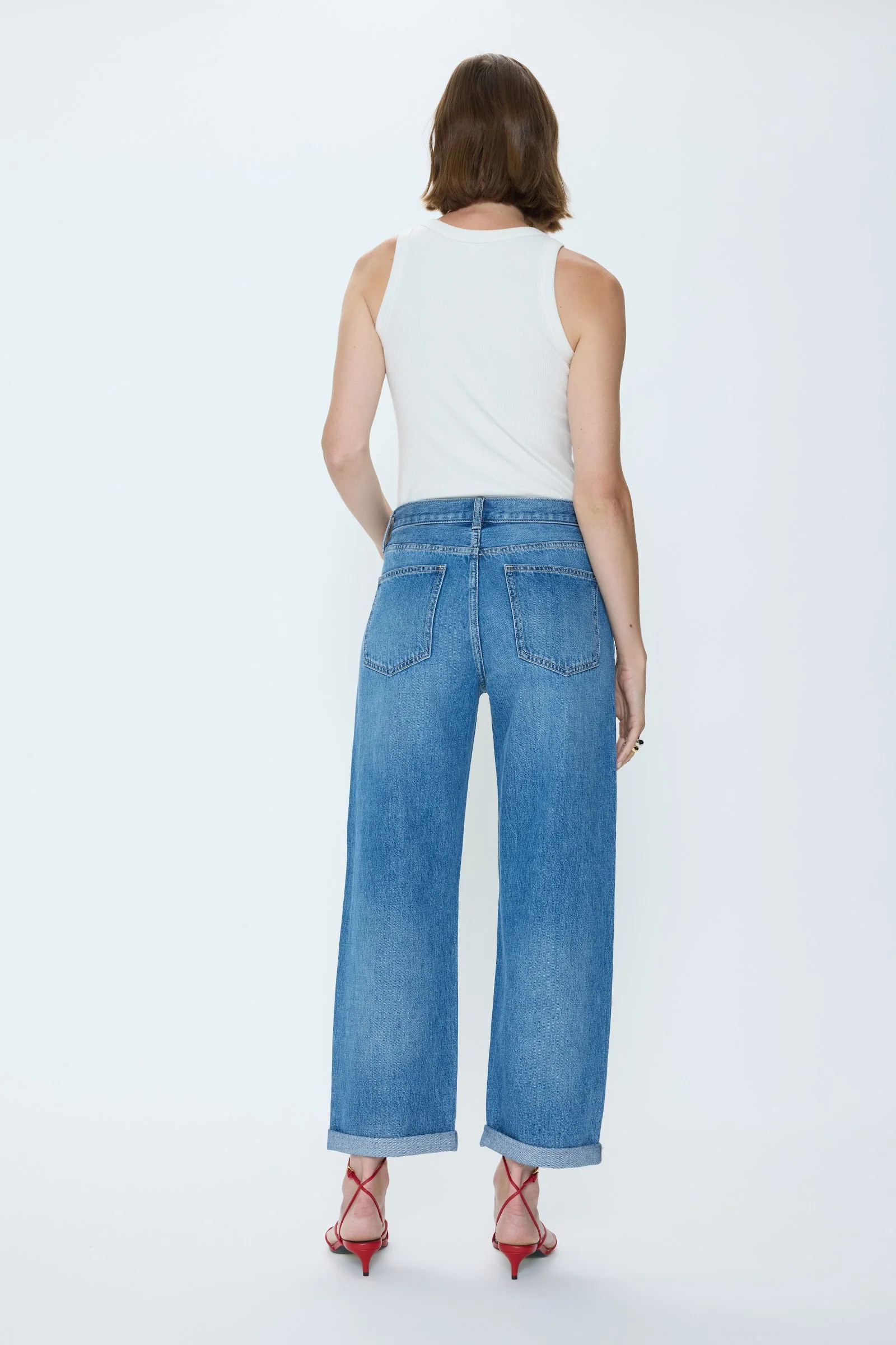 Donny Rolled Hem Boyfriend Jean - Heartfelt | Pistola Denim