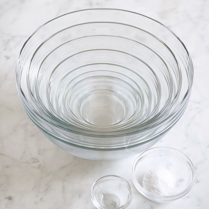 Glass Prep Mixing Bowls, Set of 10 | Williams-Sonoma