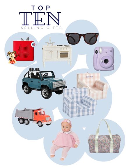 Top 10 Best Selling gifts from our gift guides this year.

#LTKHoliday #LTKkids #LTKGiftGuide