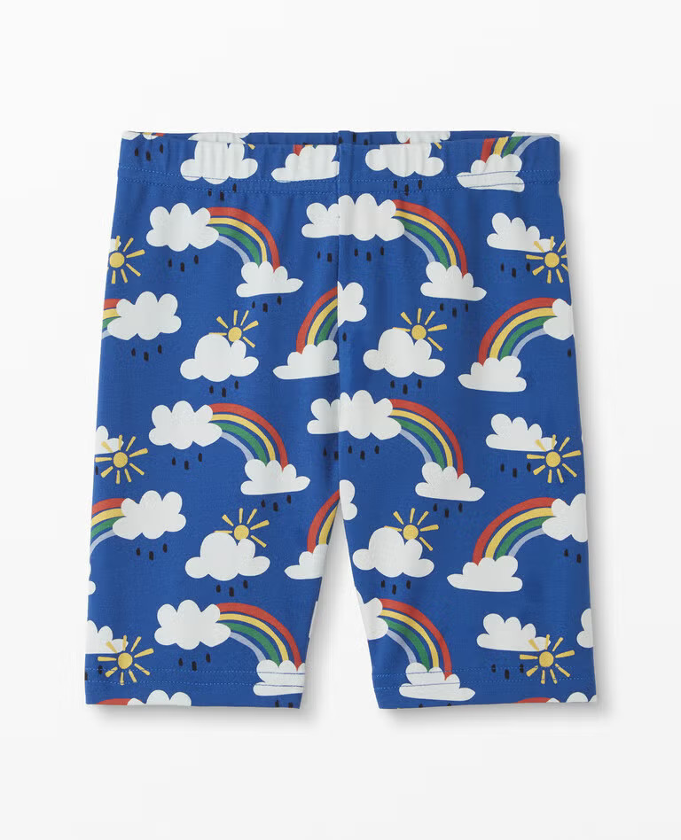 Print Bike Shorts | Hanna Andersson