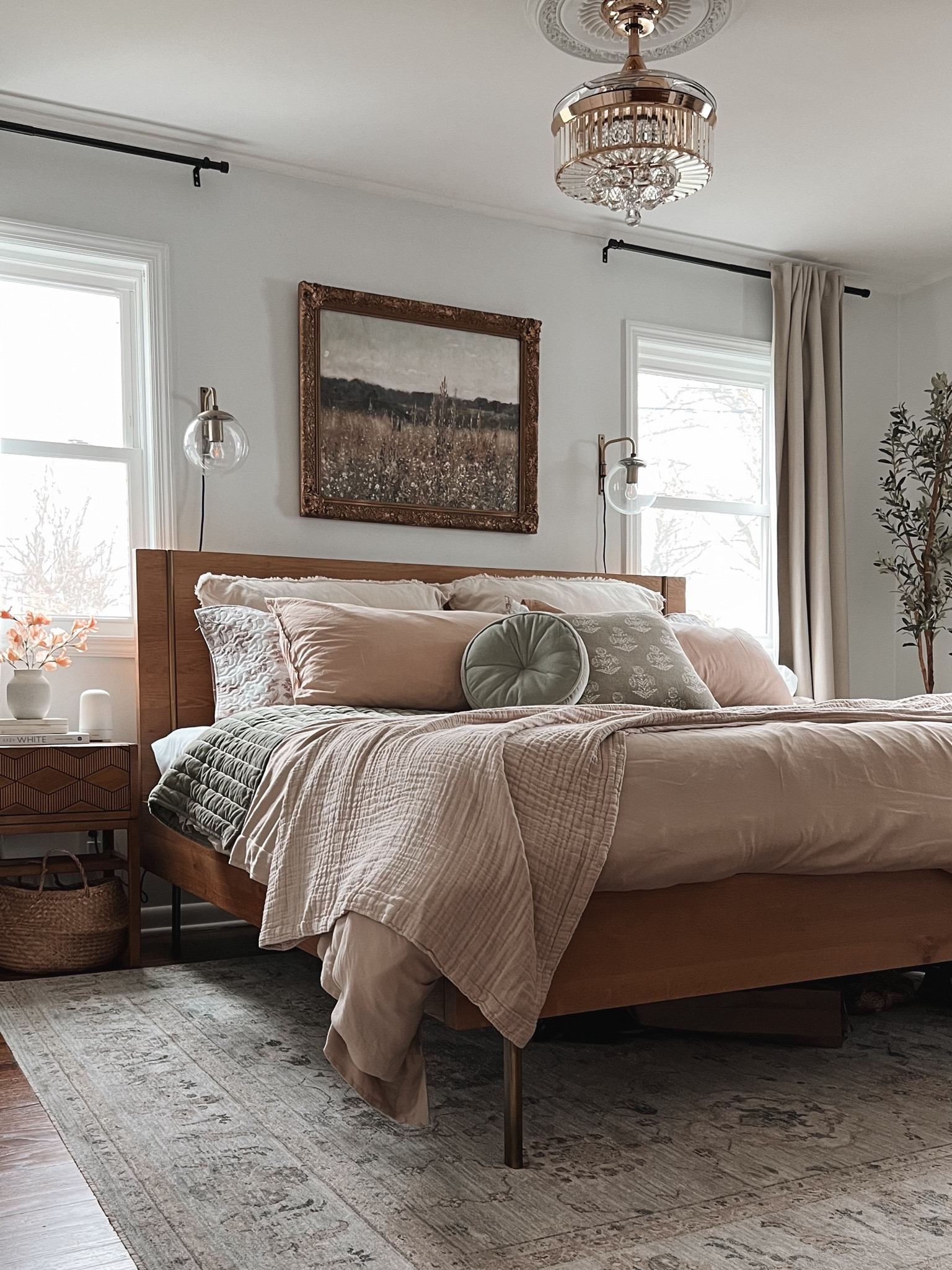 Bedroom- bed is Colette bed by Joybird (not linkable)

#LTKHome